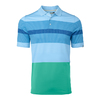 Kjus Men Engineered Stripe Polo S/S