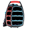 Ogio All Elements Hybrid Stand Bag Tropical Punch