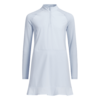 Adidas Girls Quarter Zip Frill Dress