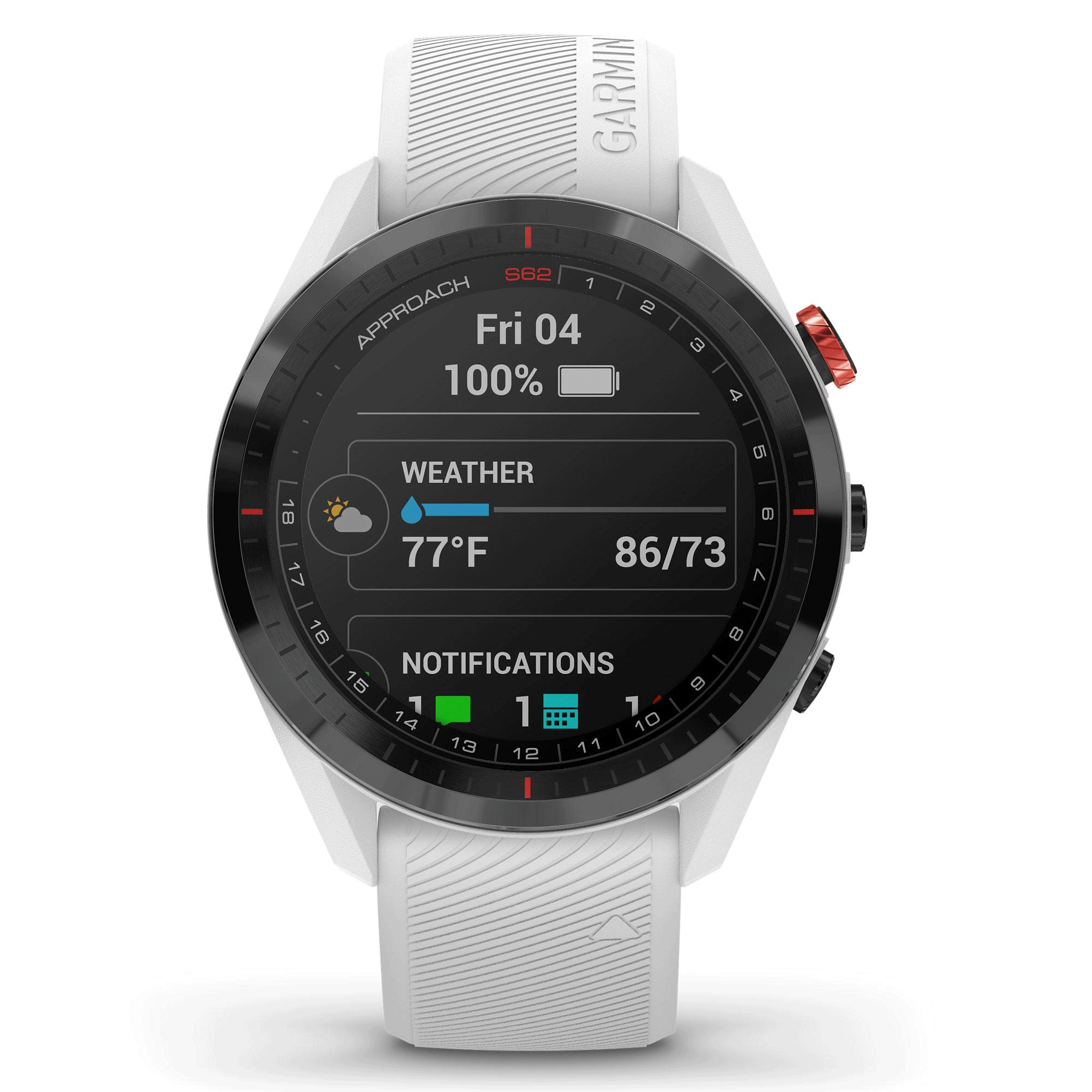 Garmin Approach S62 White Lifetime White | GPS a GPS hodinky | Digitalgolf