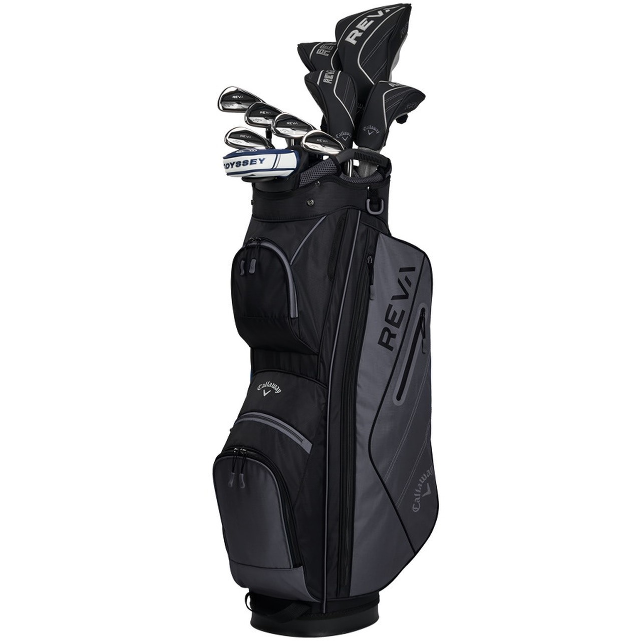 Callaway REVA 11Piece Complete Set Black Ladies Black DIGITALGOLF