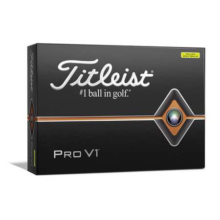 Titleist PRO V1 2019 Yellow