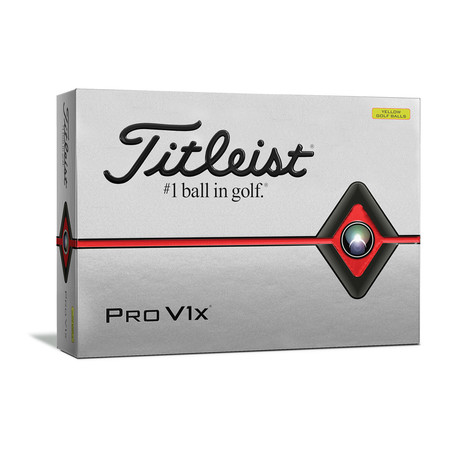 Titleist PRO V1x 2019 Yellow