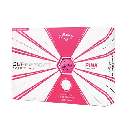 Callaway Supersoft 19 Pink Balls