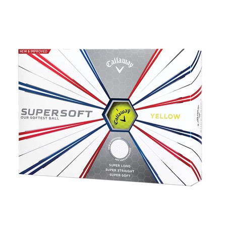 Callaway Supersoft 19 Yellow Balls