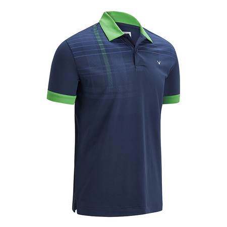 Callaway Graphic Shoulder Print Polo