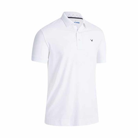 Callaway Solid Ribbed Polo