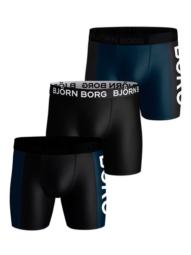 Björn Borg Perrmance Boxer Panel 3-pack