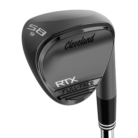 Cleveland RTX ZIPCORE Full Face Black Satin Wedge Steel