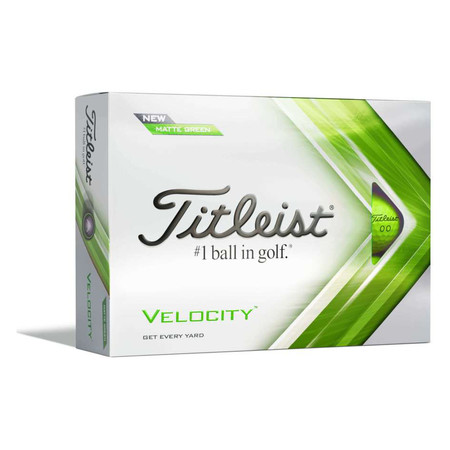 Titleist Velocity Matte Green 2022