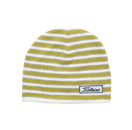 Titleist Womens Striped Fitted Beanie