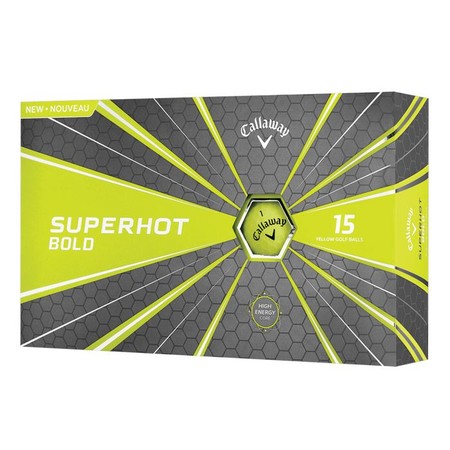 Callaway SuperHot Bold Balls 15pack
