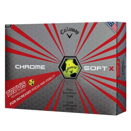 Callaway Chrome Soft X Truvis Balls