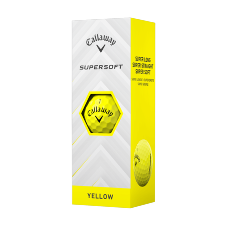Callaway Supersoft 25 Golf Balls (3pcs)