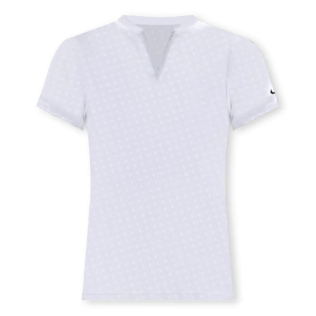 Nike Women's Dri-FIT Short-Sleeve Blade Jacquard Golf Polo