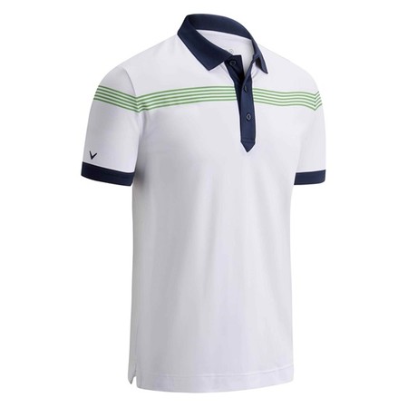 Callaway Linear Print Polo Bright