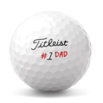 Titleist Pro V1 2025 White Father's Day